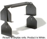 Samsonite Universal VCR/DVD Double Brackets (White)