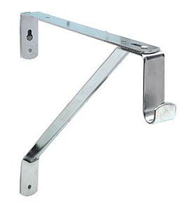 Oval Closet Rod and Shelf Support Bracket