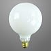 GLOBE SHAPED VANITY LIGHT BULB G40 WHITE 25 WATTS LONG LIFE 5,000 HOURS"