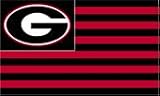 Georgia Stripes 3x5 Flag