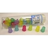 Dill Finger Armor Thimbles 18mm Multicolor Pastel 24 pc (Pack of 24)
