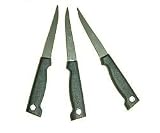 Verdier - Couteaux A Grillade X 3 Manche Noir* - 3167650885108