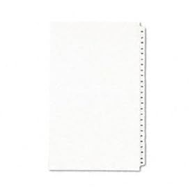 Avery 01431 - Avery-Style Legal Side Tab Divider, Title: 26-50, 14 x 8 1/2, White, 1 Set-AVE01431