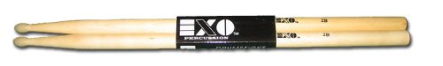MusicalInstruments: EXO Percussion Maple Drum Sticks 2b Nylon tip