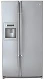 Review LG LRSC26911TT / LG Side by Side Refrigerator LRSC26911TT 25 Cu. Ft. Digital LED Display, Tall Bottle Dispenser and Digital Sensors, Titanium