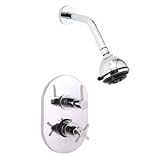 Thermostatic Shower Valve with Fixed Head Kit