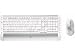 LOGITECH Cordless Desktop S530 Mac USB Tastatur + Mouse weiss