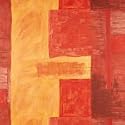 Salerno Orange 140x230 ---- Serie Excellence --- beschichtetes Textiltuch -- Wasserundurchlässig und abwischbar 140x230 cm