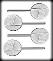 American Flag Sucker Hard Candy Mold