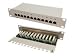 LogiLink Panneau de brassage 12 ports Cat6 RJ45 25,4 cm (10") Blindage intégral Gris (Import Allemagne)