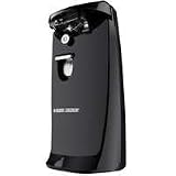 Black & Decker EC475B Extra-Tall Electric Can Opener, Black
