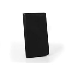 Alassio - Leder Tickettasche Reise Organizer Tickettasche Bordkartenetui Brieftasche - schwarz