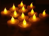 LED Romantic Evening Votive Candle Tea 3 Light Set