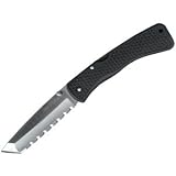 Large Voyager, Zytel Handle, Tanto Point, Serrated