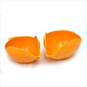 Pourfect 2pc Bowl Set 6-8 Cup Tangerine Compact Modern Design Highest Quality Available Popular New