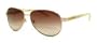 Ralph By Ralph Lauren RL-RA4004 - 101/13 Gold and Cream with Brown Gradient Lenses Mens Sunglasses