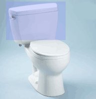 More information about Toto C743E#01 Drake Round Toilet Bowl   White Toto C743E#01 Drake Round Toilet Bowl   White