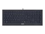 Produkt-Bild: CHERRY STRAIT Corded Keyboard (DE) USB ultraflach black