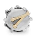 Authentic Pandora Jewelry Silver 14k Yellow Gold Drummer Charm