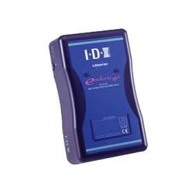 IDX Endura E-10S 93Wh Lithium Ion V-Mount Battery Pack, 14.8 Volts / 6.3 Ah with 3 LED Power Indicator.