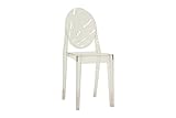 Baxton Studio Vanda Acrylic Side Chair, Clear