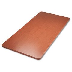 HON Rectangular Conference Table Top w/Ribbon Edge, 96w x 48d, Bourbon Cherry