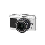 Olympus Pen E-P1 Compact System Camera (14-42mm Silver Lens Kit) - Silver