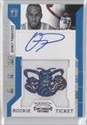 2010-11 Playoff Contenders Patches #125 - Quincy Pondexter AU RC (Rookie Card)