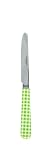 Sabre - Vichy - Couteau à Fruit - Vert Jardin - Inox - 18/10