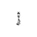 Hair Dryer Dangle Charm in Sterling Silver for Pandora, Kera and other 3mm Bracelets