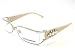 DOLCE & GABBANA DG 1168-G Eyeglasses 1168G Silver/Cream 210 Limited Edition Frame