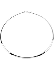 04.00 Mm Sterling_14K Goldy Reversible Omega Sterling Silver & 14K Gold Yellow Ch878 18 Inch