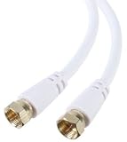 RG-59/U Coaxial Cable Assembly 3 ft. White