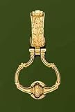 Review Period Brass  / Period Brass Ribbon & Reed Door Knocker - Polished Brass