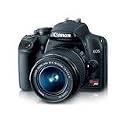 Canon EOS Rebel XS Digital SLR Camera, with EFS 18-55mm IS Lens - Black - Refurbished