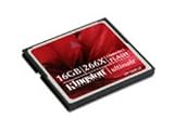 Kingston  CF/16GB-U3 16GB 266x Ultimate CompactFlash with Recovery Software (Black)