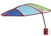 Ikea Atoll Sport Giant Leaf for Wall or Bed: Red & Blue