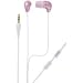 Electronics : JVC HAFX33P Marshmallow In-Ear Stereo Headphone (Pink)