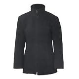 Maxam Brand Ladies' Black Genuine Suede Leather Jacket