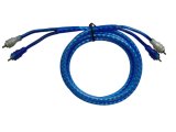 High-performance Interconnect, Molded connector, Blue, 1.6Ft (0.5m)