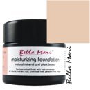 Bella Mari Moisturizing Foundation TALC FREE Medium Honey H20 50ml/ 1.7oz Jar