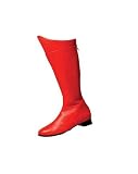 Super Hero Boots Black Adult