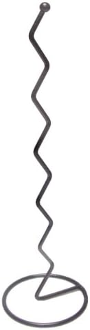 Aquatico Vertical Zig Zag Toilet Tissue Reserve, Sphere Shape Top, Oil Rubbed Bronze