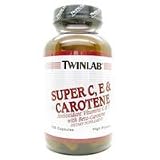 TwinLab - Super C, E and Carotene - 100 caps