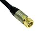 Impact Acoustics Meteora RF Interconnect - RF cable - F connector (M) - F connector (M) - 12 ft - double shielded - midnight blue