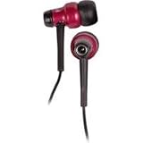 Koss KEB24R Earbud Stereophone with 15-20,000 Hz Frequency Response, Red