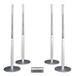 5.1 Channel Speaker System with 4 Tall Boy Speakers and 1 Center Speaker