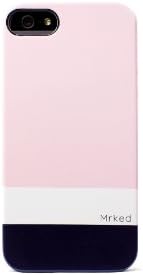Mrked HR503 Honor Roll Collection Protective Case for iPhone 5/5S - Carrying Case - Retail Packaging - Light Pink/Snow