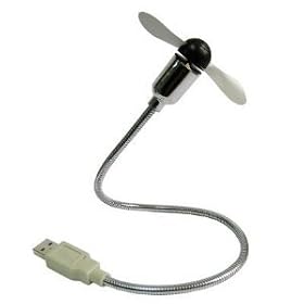 USB Laptop & Desktop Fan - Flexible Metal Shaft