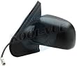 1995, 1996, 1997, 1998, 1999, 2000, 2001 Ford Explorer XLT Driver Side Mirror Head Assembly - Power Non-Heated W/ Puddle Lamp